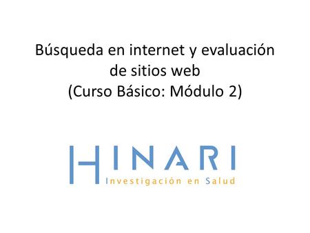 Tabla de contenidos Portales, motores de búsqueda, bases de datos.