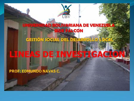 GESTIÓN SOCIAL DEL DESARROLLO LOCAL