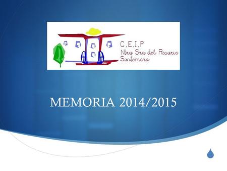 MEMORIA 2014/2015.