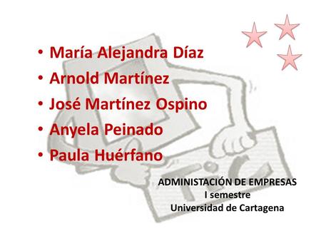 ADMINISTACIÓN DE EMPRESAS Universidad de Cartagena