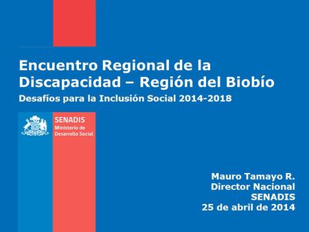 Desafíos para la Inclusión Social