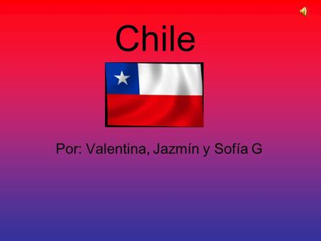 Por: Valentina, Jazmín y Sofía G