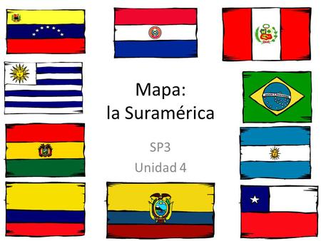 Mapa: la Suramérica SP3 Unidad 4. Información Importante South America is home to the world's highest waterfall, Angel Falls in Venezuela; the largest.
