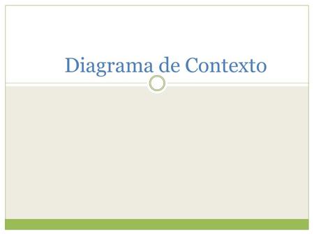 Diagrama de Contexto.
