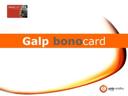 Galp bonocard.