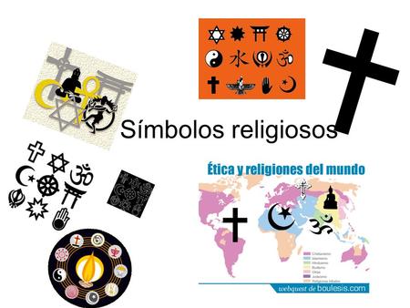 Símbolos religiosos.