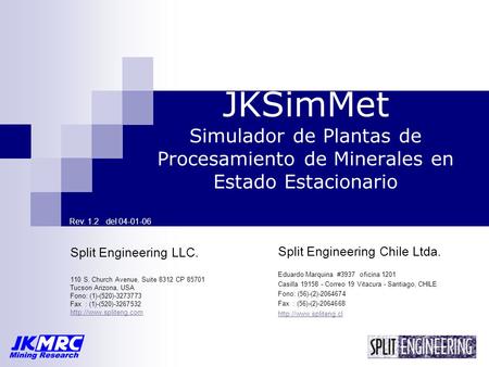 Rev del Split Engineering Chile Ltda.