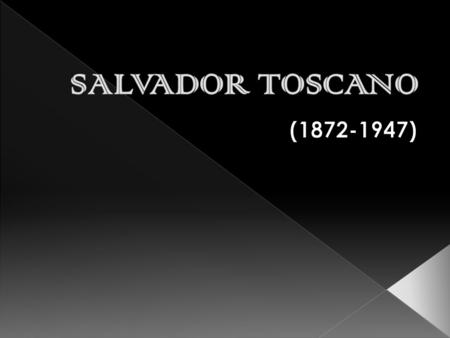 FUNDADOR DEL CINE MEXICANO  Salvador Toscano, fue un documentalista, “Padre de la exhibición Nacional”, fundador de uno de los archiveros fílmicos mas.