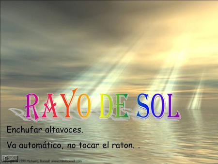 Álbum de fotografías por Santos Enchufar altavoces. Va automático, no tocar el raton..