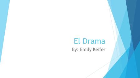 El Drama By: Emily Keifer. Había una vez una chica llamé Karli. Ella tenía ojos azules, piel amarillo, pies negros y pico negro. Ella era el pato. Karli.