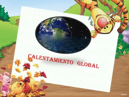 CALENTAMIENTO GLOBAL. CALENTAMAIENTO GLOBAL El calentamiento global es la temperatura anual de la atmosfera debido a lo gases del efecto invernadero.