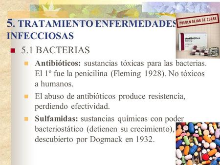 5. TRATAMIENTO ENFERMEDADES INFECCIOSAS