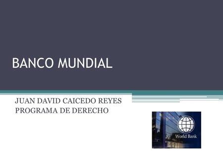 JUAN DAVID CAICEDO REYES PROGRAMA DE DERECHO