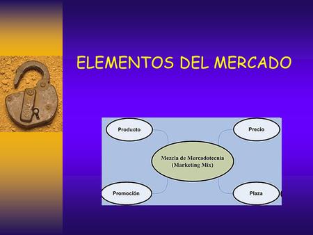ELEMENTOS DEL MERCADO.