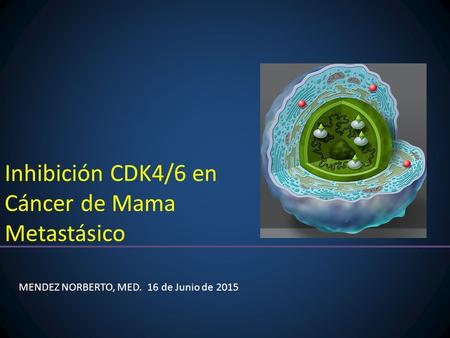 Inhibición CDK4/6 en Cáncer de Mama Metastásico