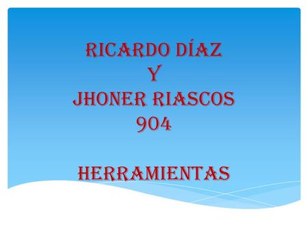 Ricardo Díaz y jhoner Riascos 904