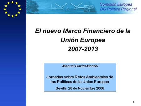 El nuevo Marco Financiero de la Unión Europea