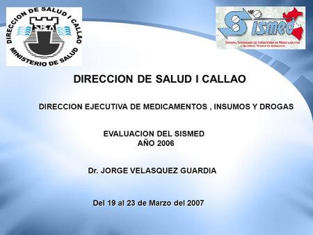 DIRECCION DE SALUD I CALLAO
