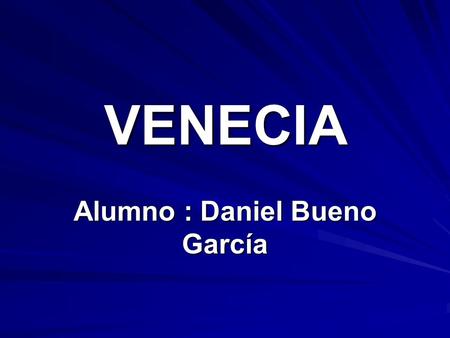 Alumno : Daniel Bueno García