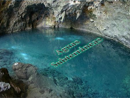 Aguas Subterráneas.
