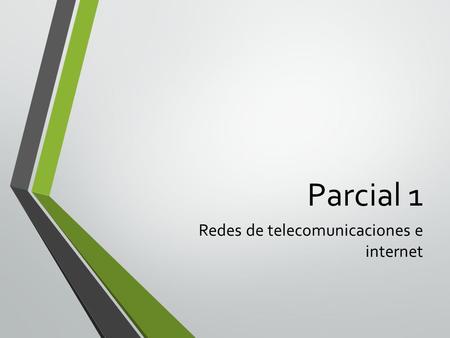 Redes de telecomunicaciones e internet