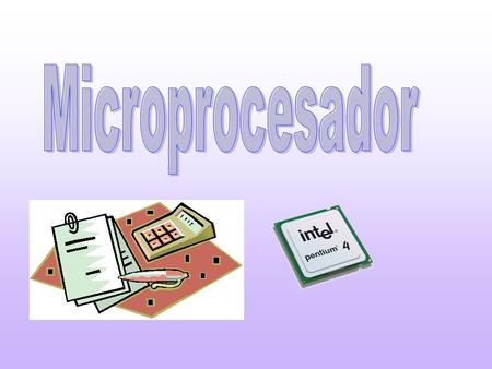 Microprocesador.