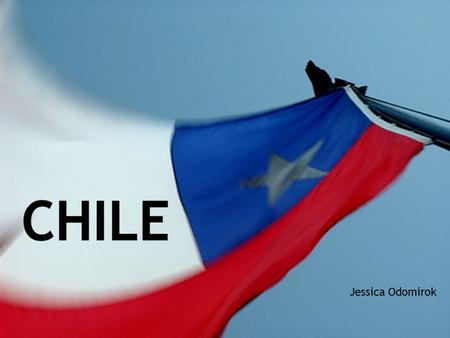 Chile Jessica Odomirok.