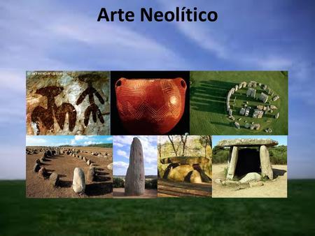 1 Arte Neolítico.