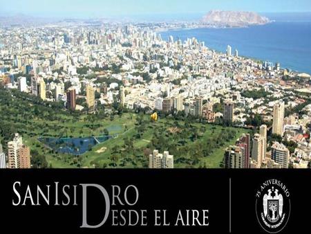 CLUB EL GOLF, AL FONDO VISTA DE LA AV. CAMINO REAL, IZQUIERDA AV