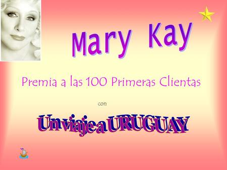Premia a las 100 Primeras Clientas con. Participa en el Sorteo de un Día a Uruguay x Buque Bus ``Crucero Eladia Isabel´´ Para vos y un acompañante Vos.