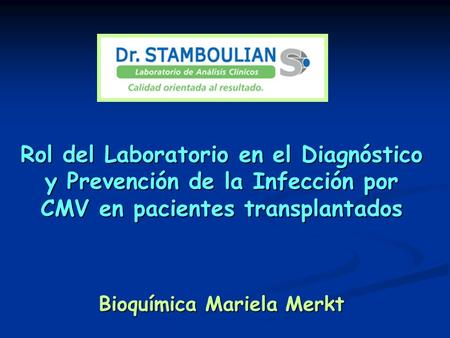 Bioquímica Mariela Merkt