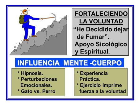 INFLUENCIA MENTE -CUERPO