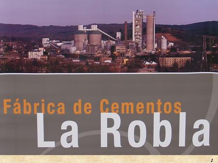 Visita a la fábrica de Cementos La Robla. 1 de abril de 2011