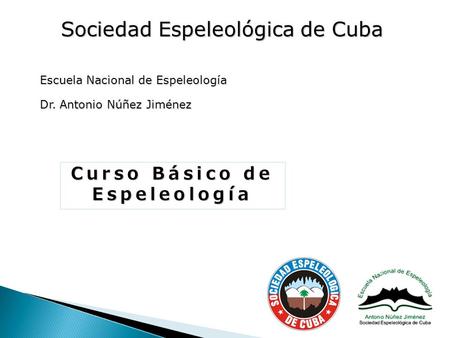 Curso Básico de Espeleología