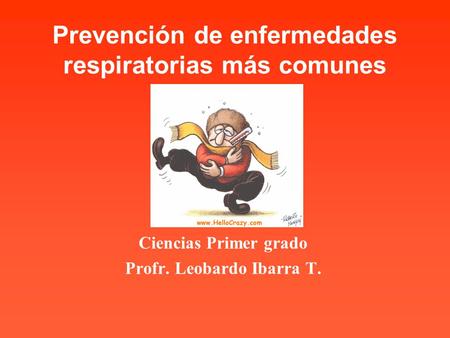 Prevención de enfermedades respiratorias más comunes