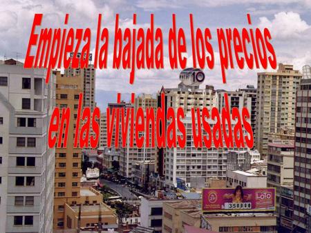 Comienza a bajar “el precio de las viviendas usadas “ Murcia se sitúa entre las tres ciudades del país donde más se ha abaratado la venta de pisos de.