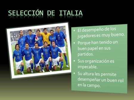  Estos jugadores son mas perfeccionistas.  Porque tienen equipo un poco mas organizado.  Tienen mejor técnica de juego.  Tienen una mejor velocidad.