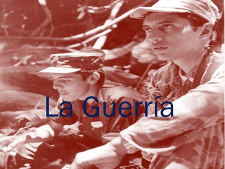La Guerría. La Comunidad Indígena A lo largo de los años sesenta y setenta, mientras se iban abriendo al mundo ladino, las comunidades indígenas se fueron.