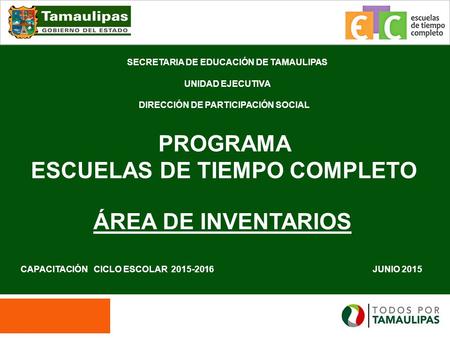 Programa escuelas de tiempo completo