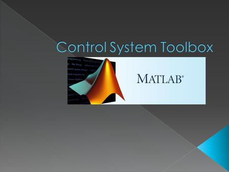 Control System Toolbox