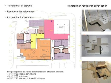 Transformar, recuperar, aprovechar