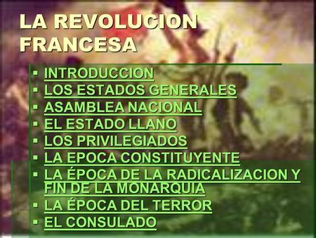 LA REVOLUCION FRANCESA