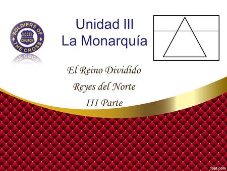 Unidad III La Monarquía