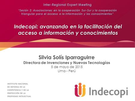 Silvia Solís Iparraguirre