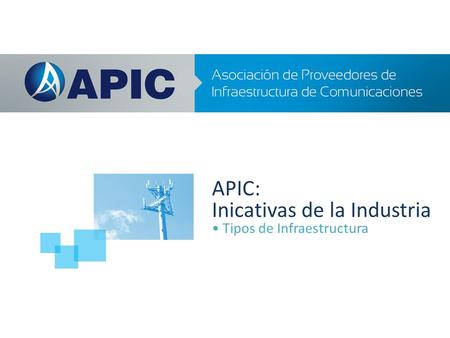 Inicativas de la Industria