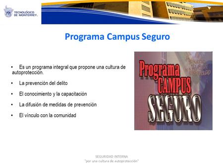 Programa Campus Seguro