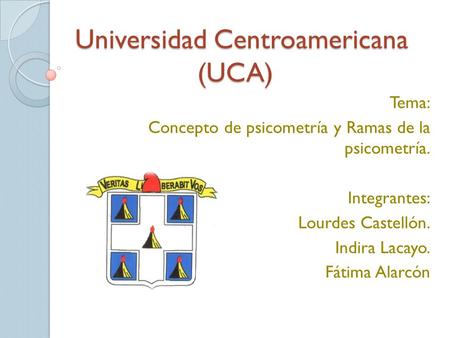 Universidad Centroamericana (UCA)