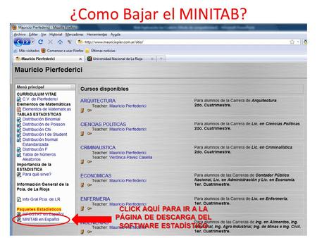 CLICK AQUÍ PARA IR A LA PÁGINA DE DESCARGA DEL SOFTWARE ESTADÍSTICO