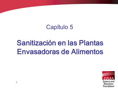 Sanitización en las Plantas Envasadoras de Alimentos