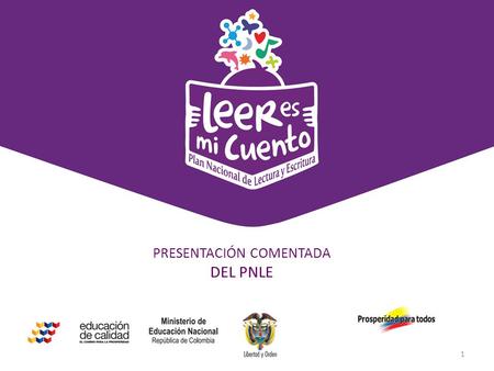 Estrategia de comunicación digital y de redes sociales PRESENTACIÓN COMENTADA DEL PNLE 1.